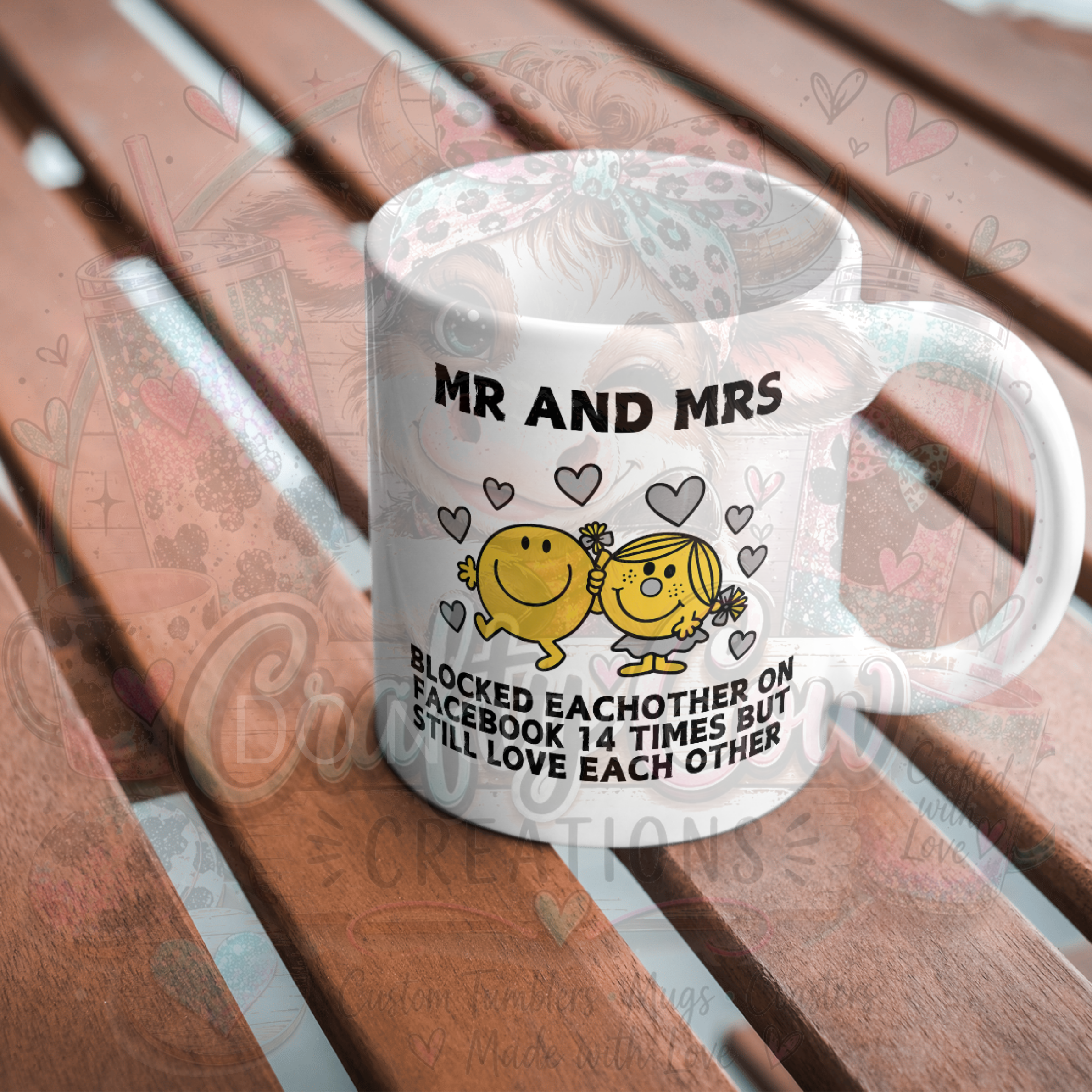 The "Mr. Men" Inspired Funny Novelty Collection | Custom Joke Gift Ideas