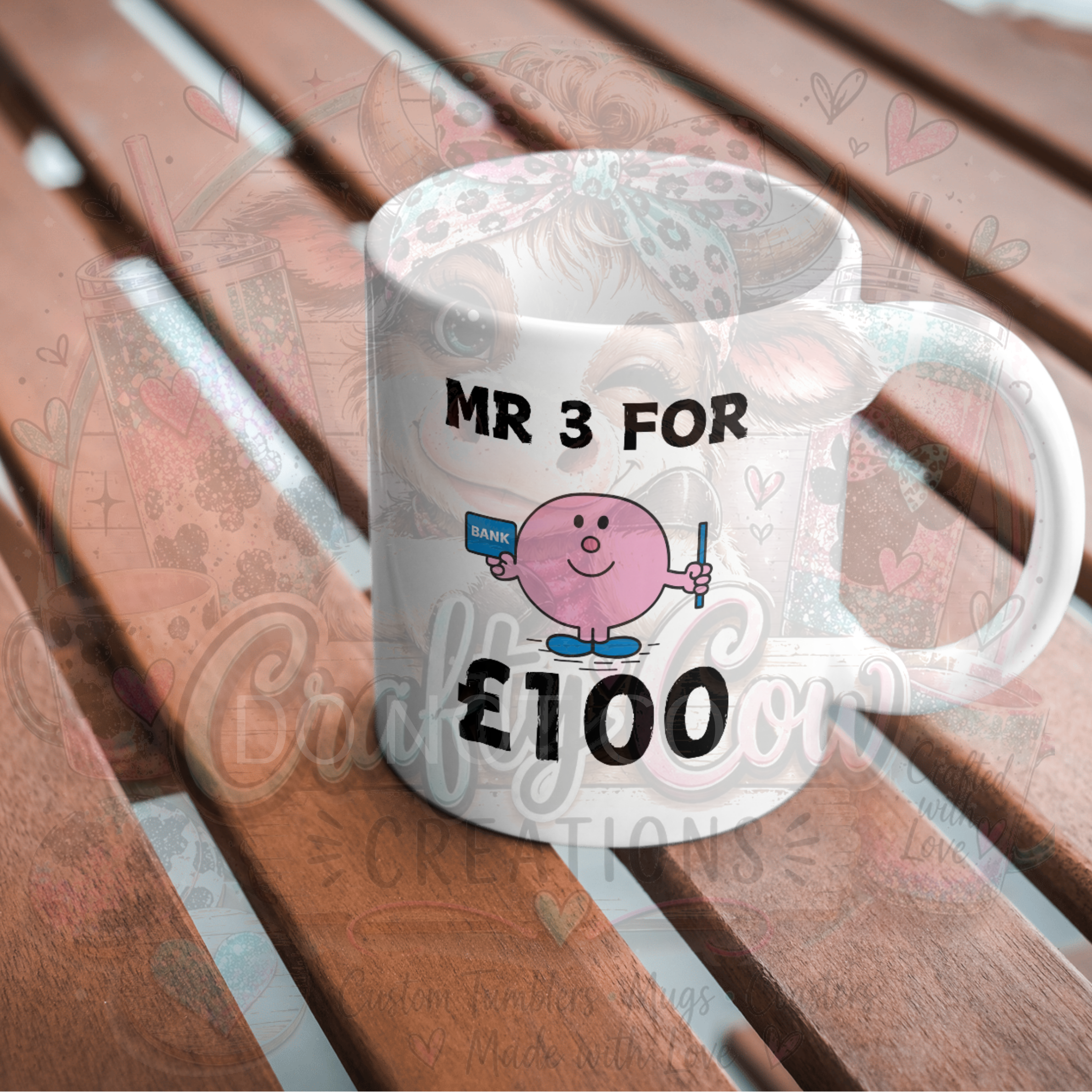 The "Mr. Men" Inspired Funny Novelty Collection | Custom Joke Gift Ideas