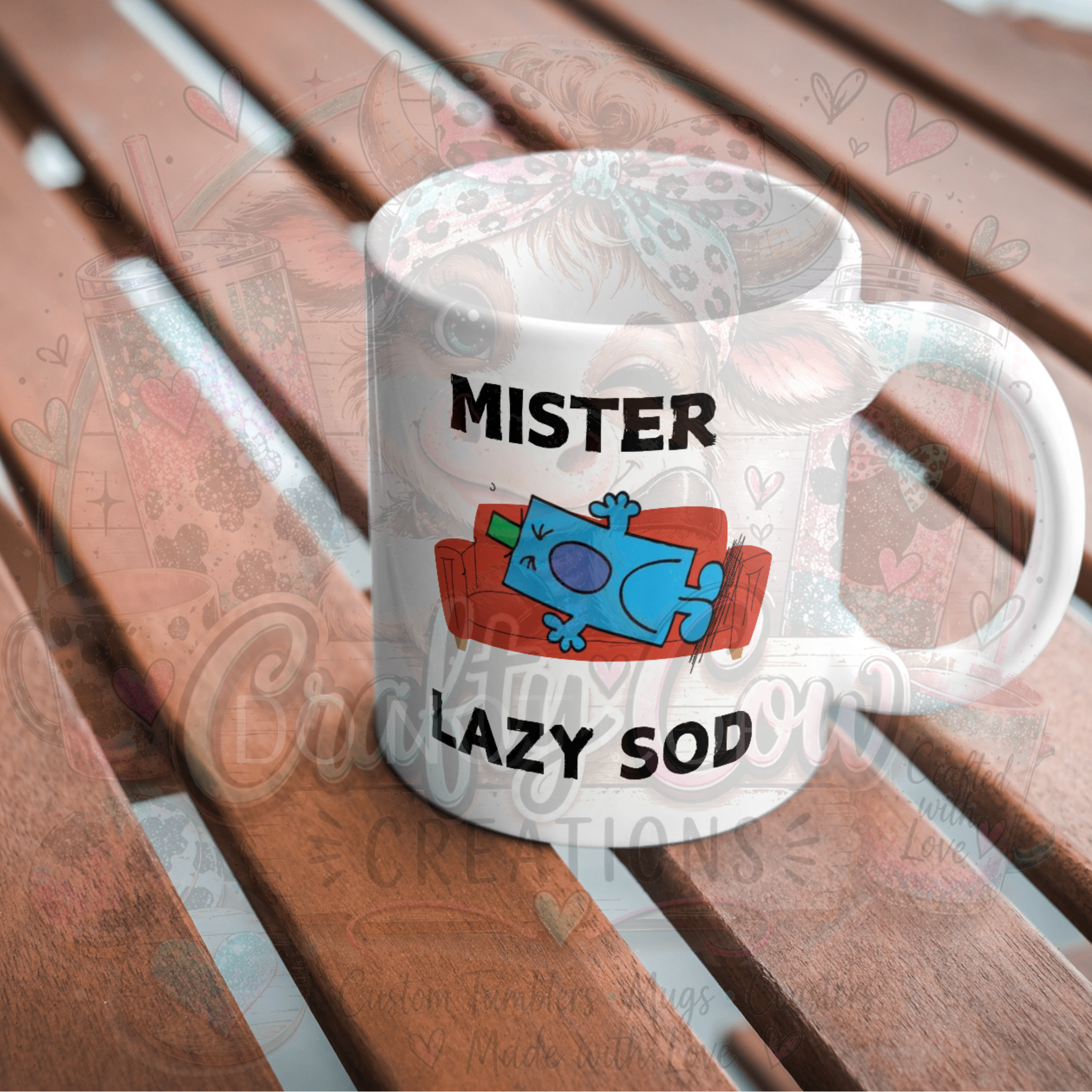 The "Mr. Men" Inspired Funny Novelty Collection | Custom Joke Gift Ideas