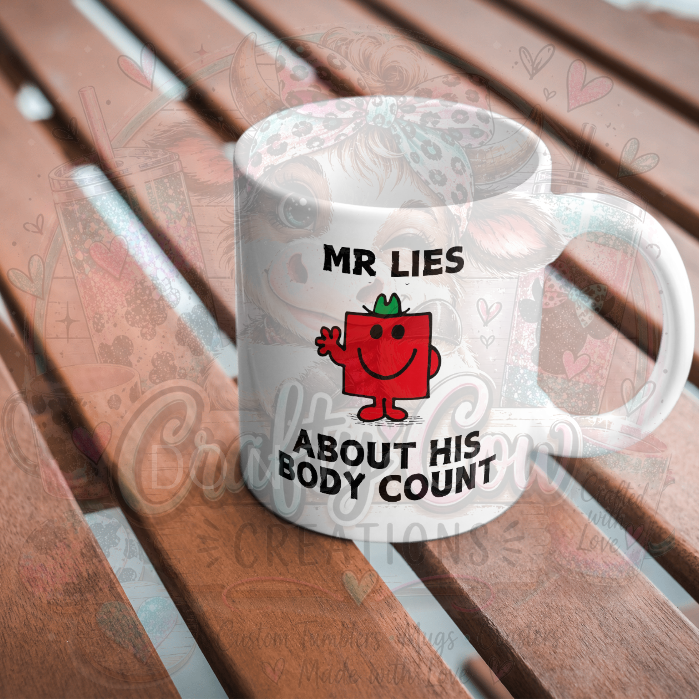 The "Mr. Men" Inspired Funny Novelty Collection | Custom Joke Gift Ideas