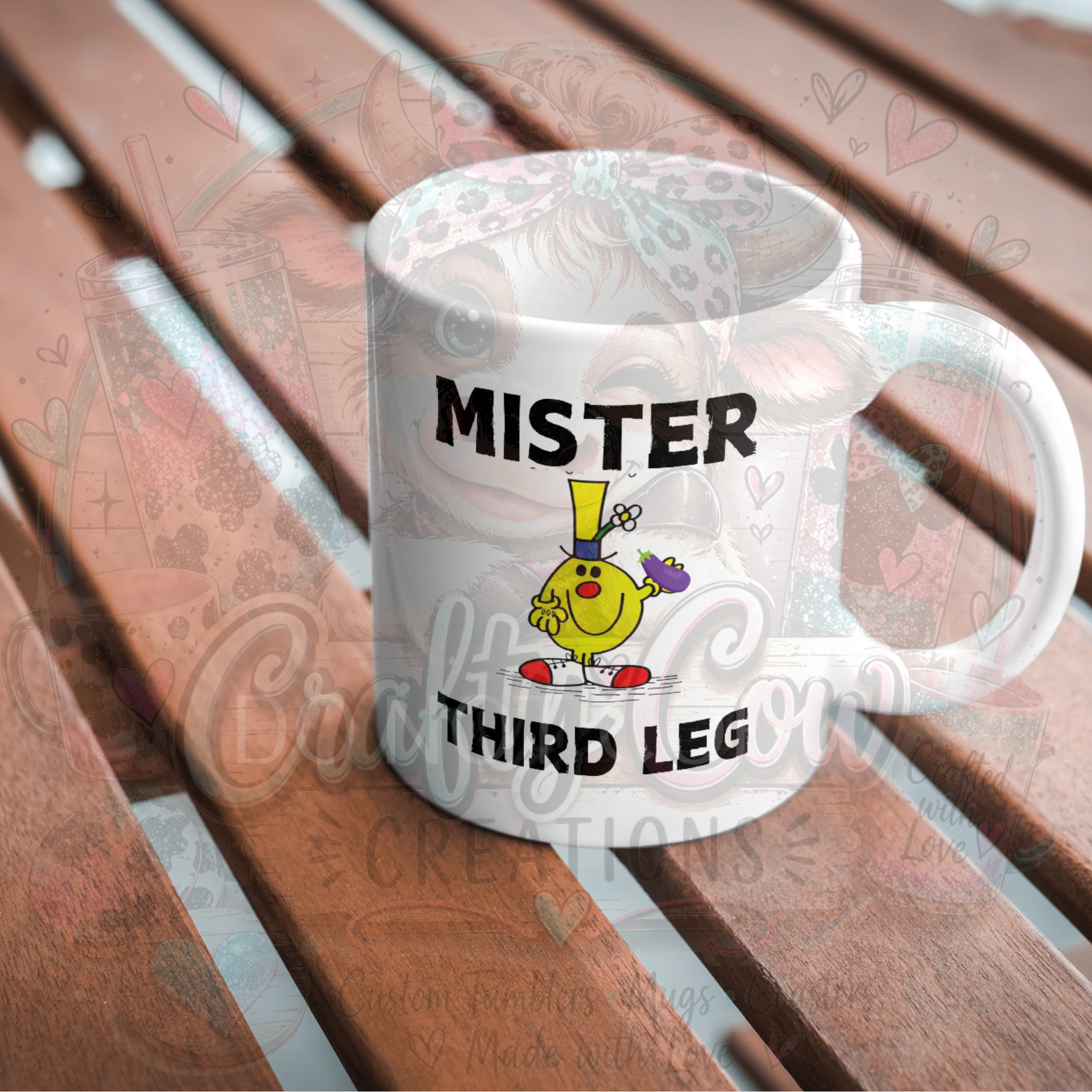 The "Mr. Men" Inspired Funny Novelty Collection | Custom Joke Gift Ideas