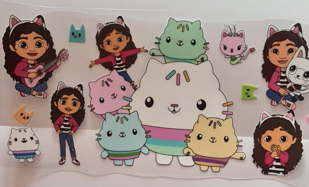 KIDS  DECALS TUMBLER ADD ONS