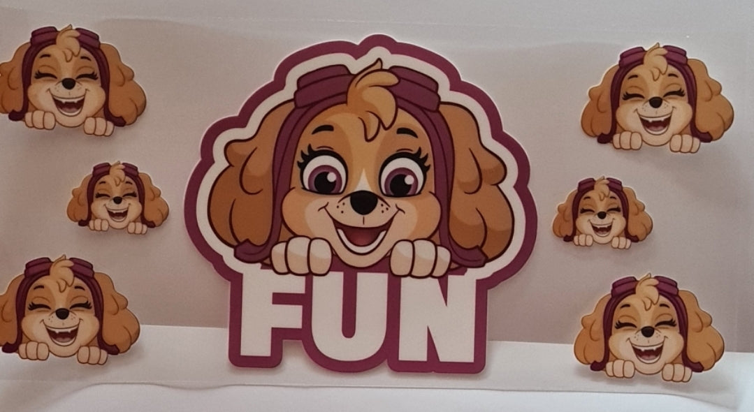 KIDS  DECALS TUMBLER ADD ONS
