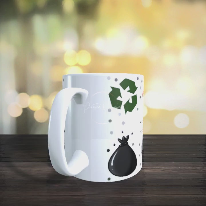 Personalised custom made Mug Binman