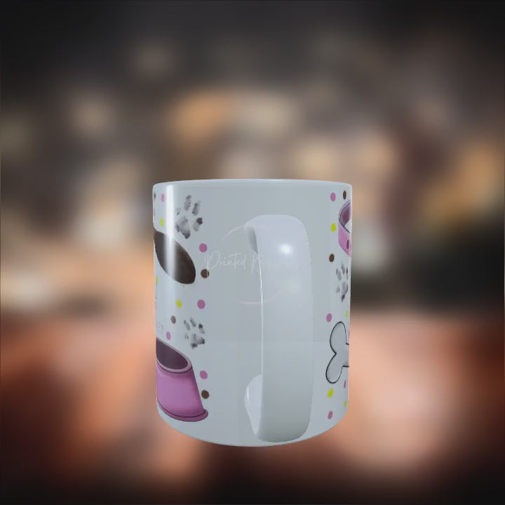 Funny Personalised Dog Walker Coffee Mug | Custom Pet Sitter Gift