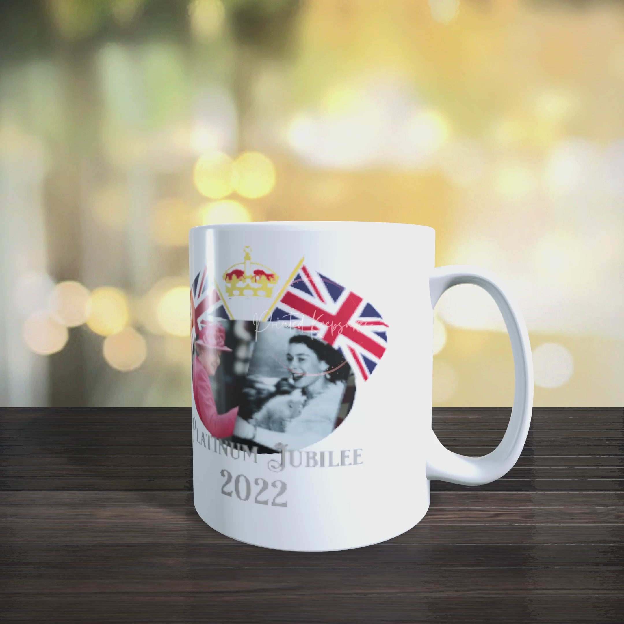 The Queen JUBILEE Ceramic Coffee Cup