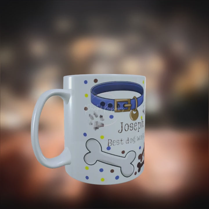 Personalised Dog Walker Mug | Custom Dog Breed Appreciation Gift