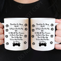 Personalised custom made Mug dog Vet