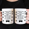 Personalised custom made  Mug dog Walker